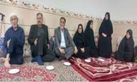 فرماندار دشتستان با خانواده شهید اسماعیل احمدی از شهدای سومین جنگ تحمیلی دیدار کرد.