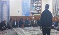 برگزاری میز خدمت وحضور در تجمع مردمی حمایت از نیروهای مسلح و بیعت با مقام معظم رهبری شهر کلمه